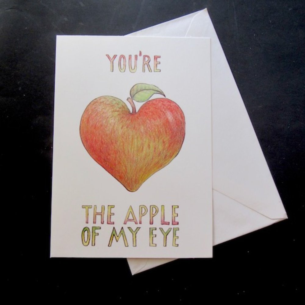 New/Vintage 6 English Valentine Cards. 1 each